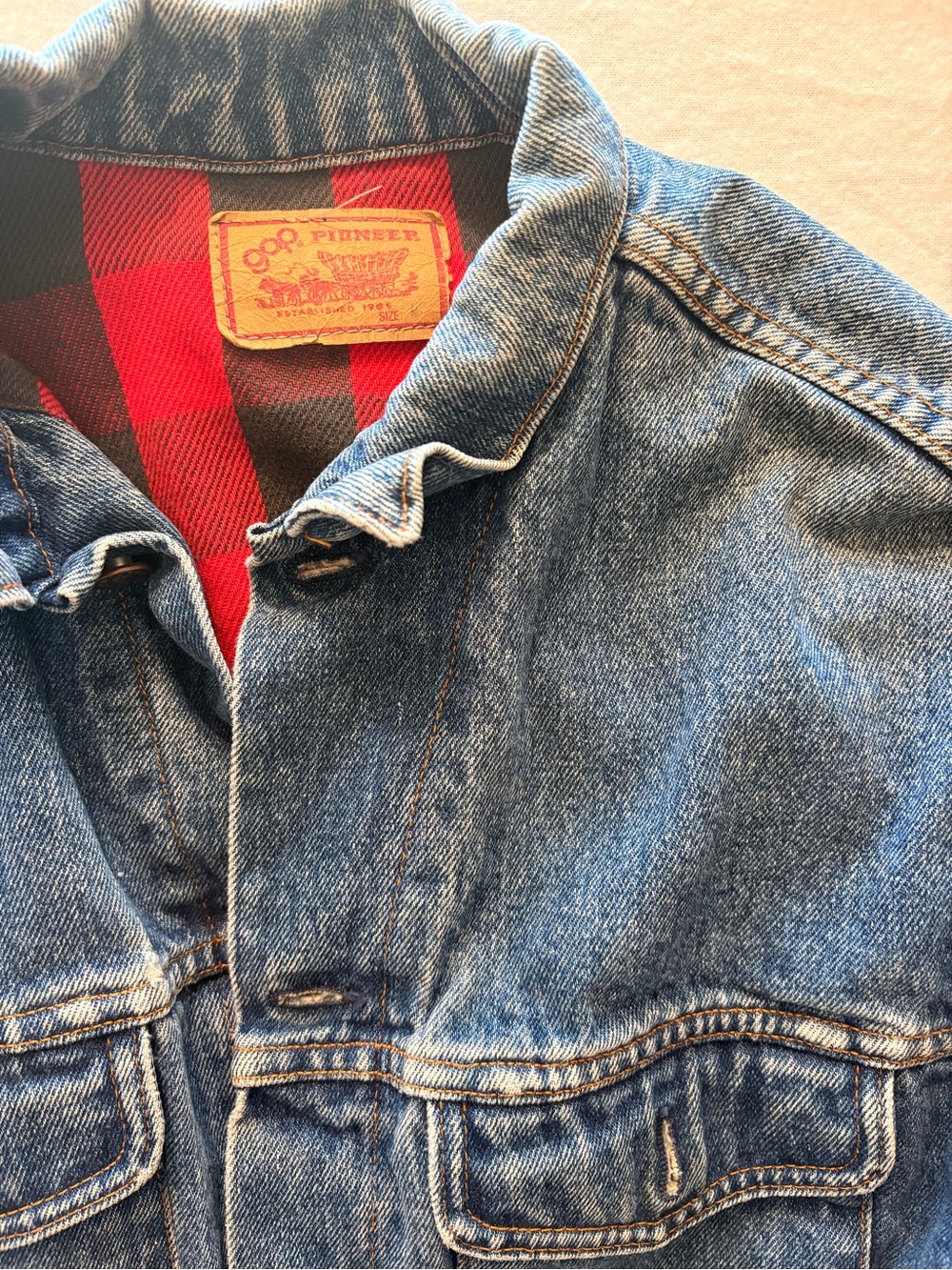VTG 70s 80s Gap Denim Pioneer Jacket